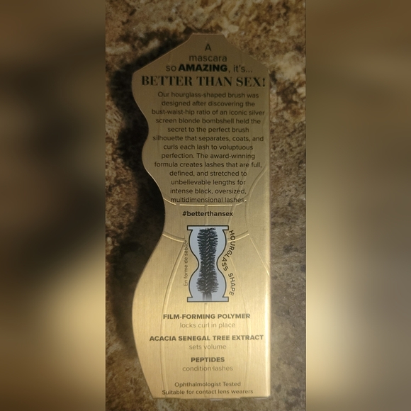 Too Faced Better Than Sex Volumizing Mascara - NWT - Picture 3 of 5